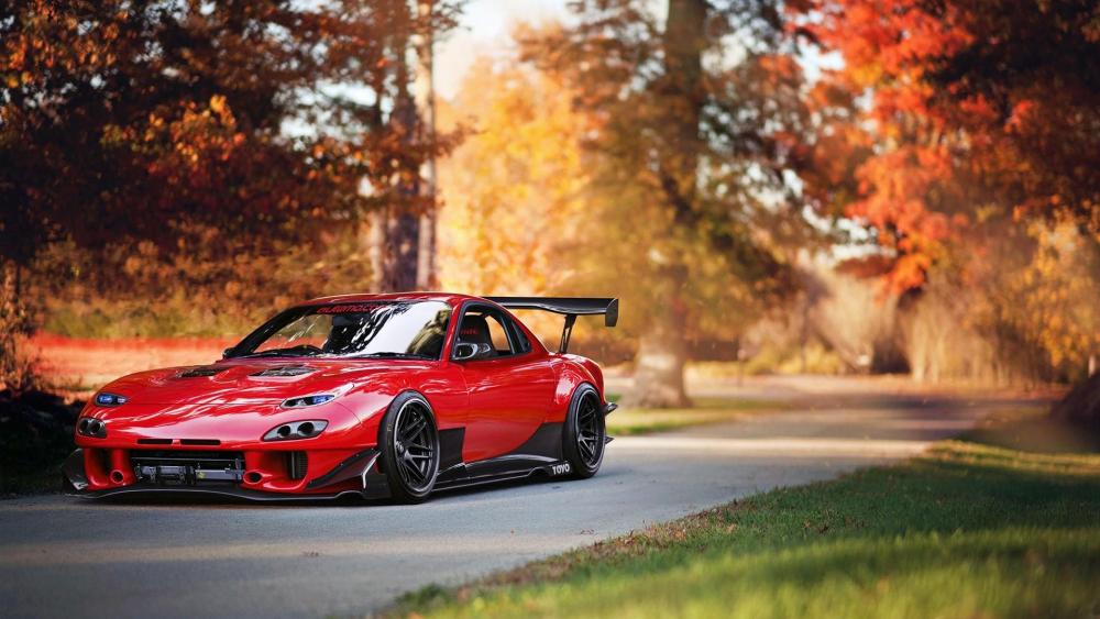 Mazda RX-7 race car wallpaper