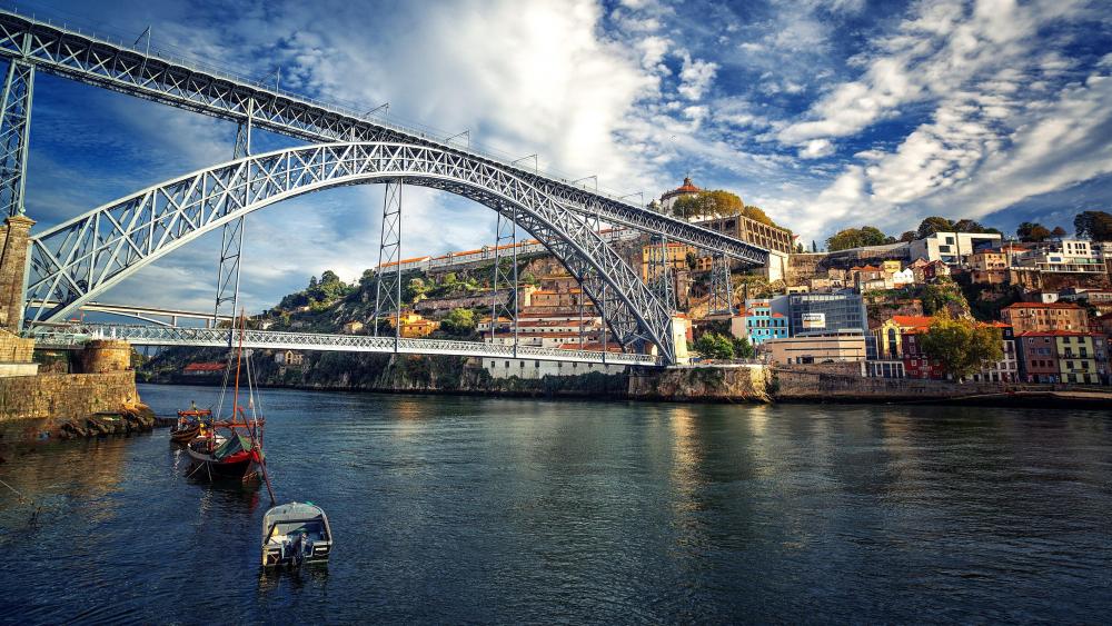 Dom Luís Bridge - Portugal wallpaper