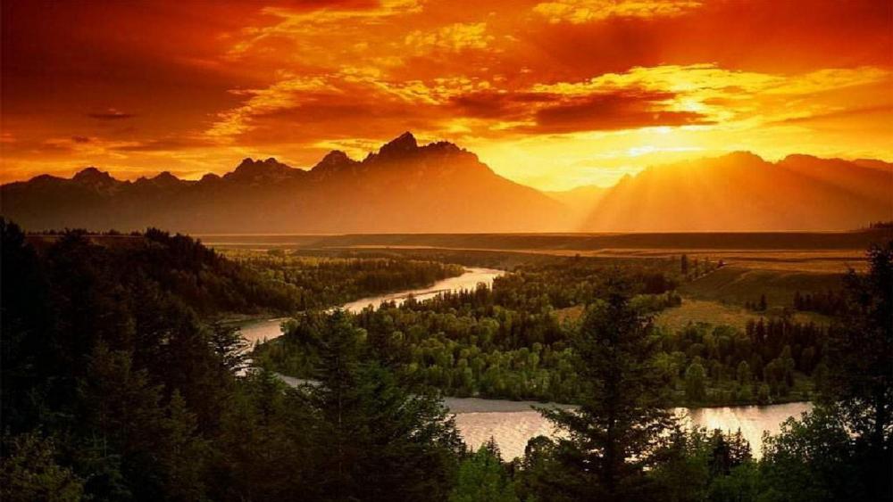 Snake River Overlook - Grand Teton National Park wallpaper