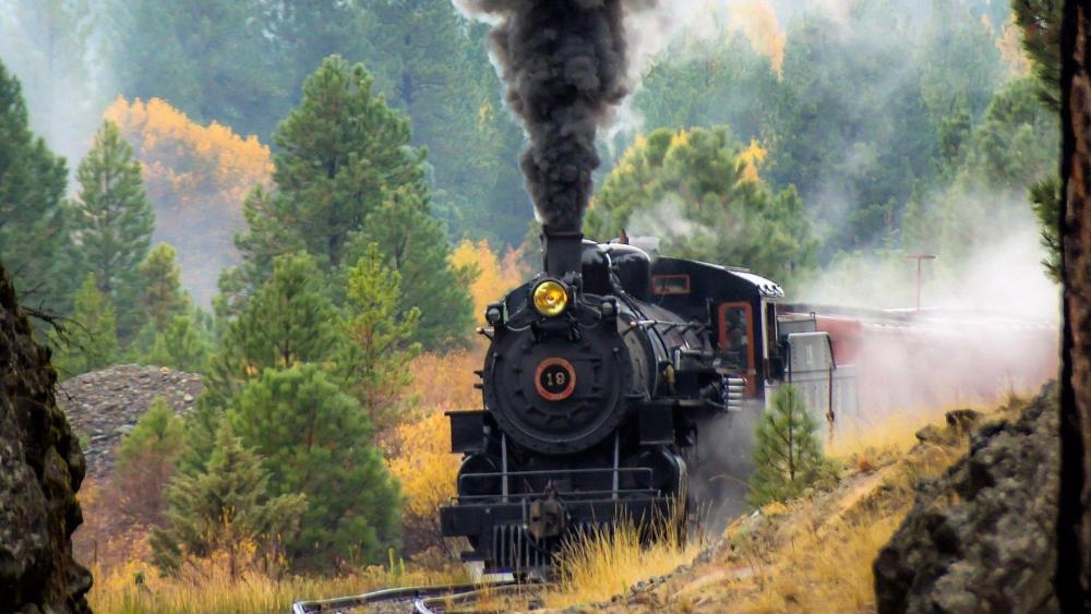 Steam train wallpaper