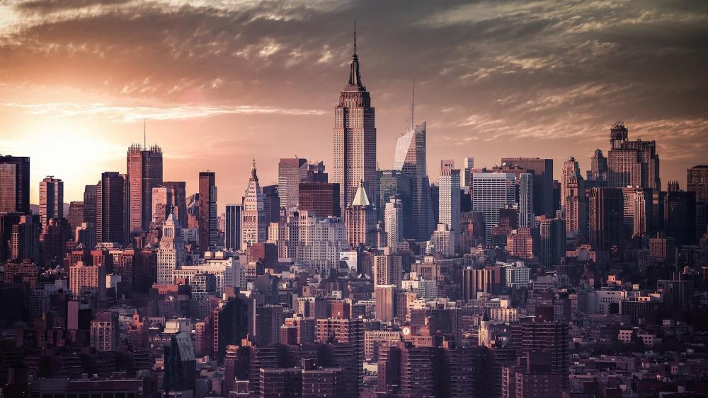 Manhattan Skyline (New York City) wallpaper