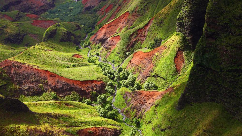 Waimea Canyon, Hawaii wallpaper