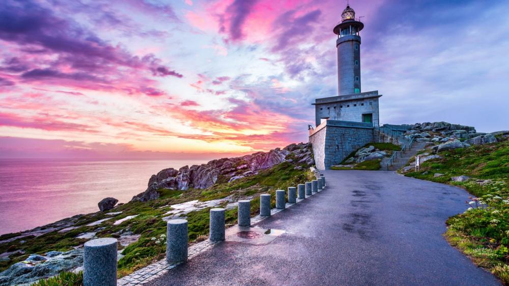 Punta Nariga Lighthouse (Spain) wallpaper