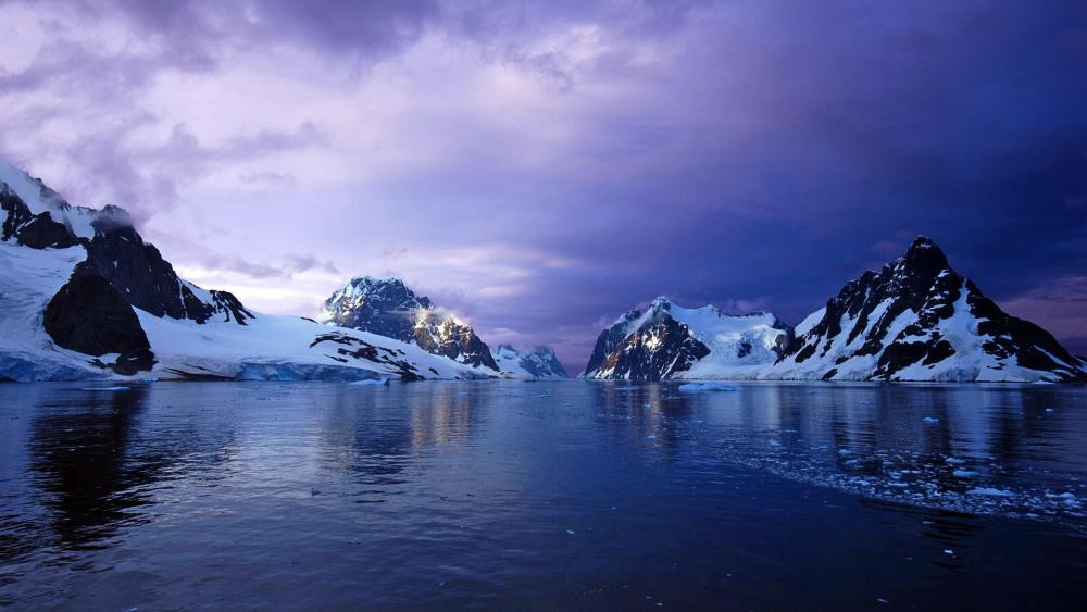 Antarctica landscape wallpaper