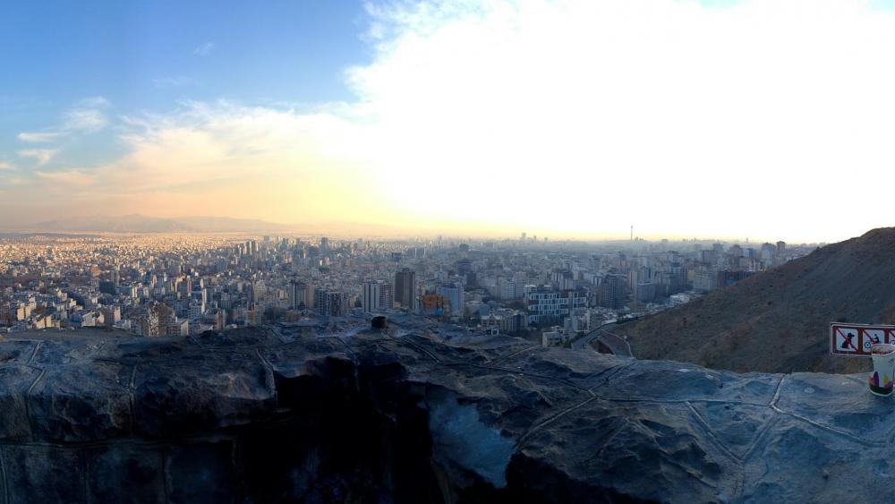 Tehran skyline wallpaper