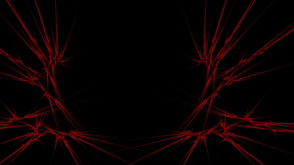 Black and red abstract art wallpaper