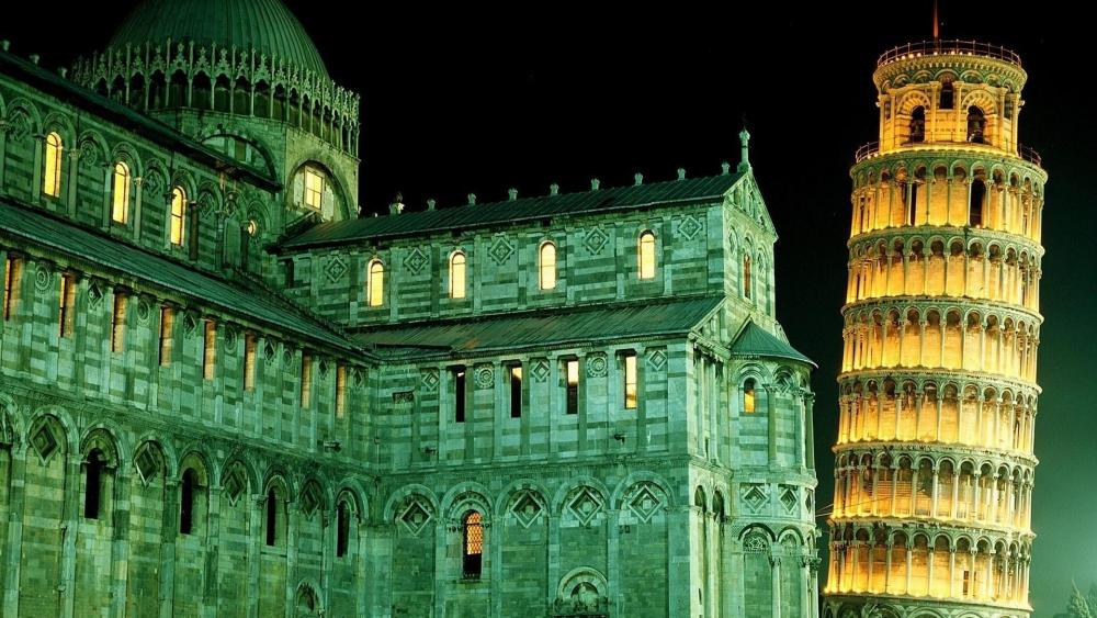 Piazza dei Miracoli (Square of Miracles) wallpaper
