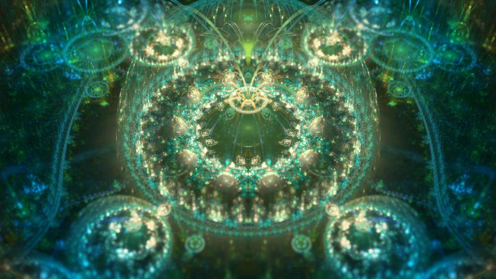 Asgard digital art - fractal art wallpaper