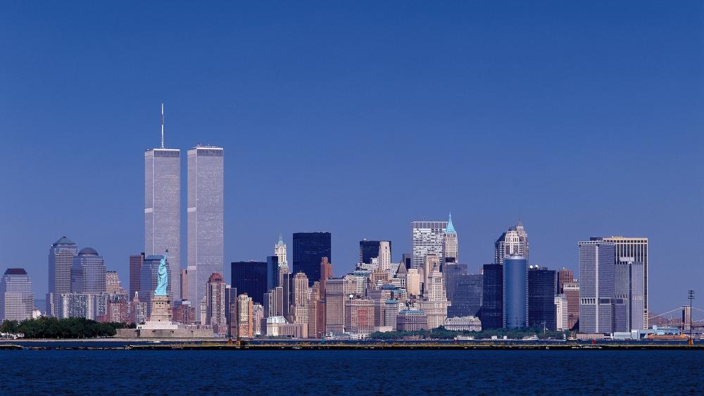 New York Twin Towers wallpaper