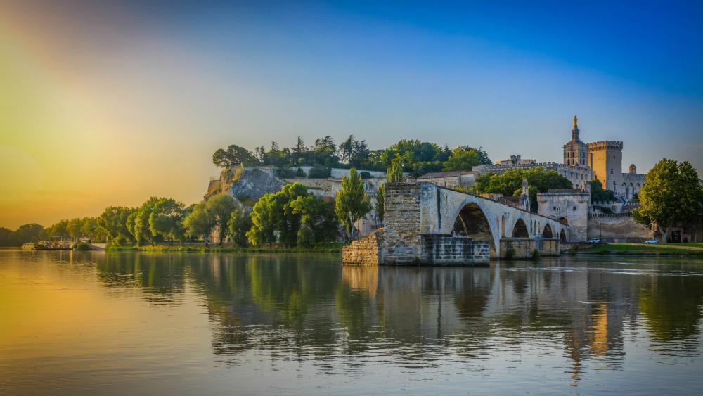 Saint-Bénézet bridge, Avignon wallpaper