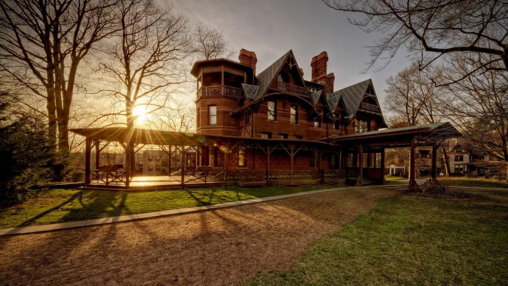 The Mark Twain House and Museum in Hartford, Connecticut wallpaper