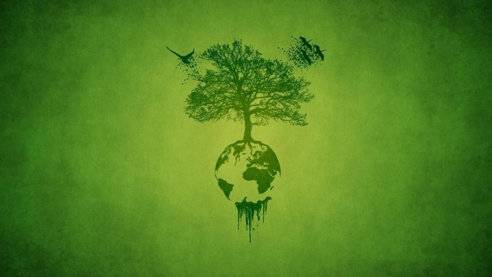 Tree on Earth wallpaper
