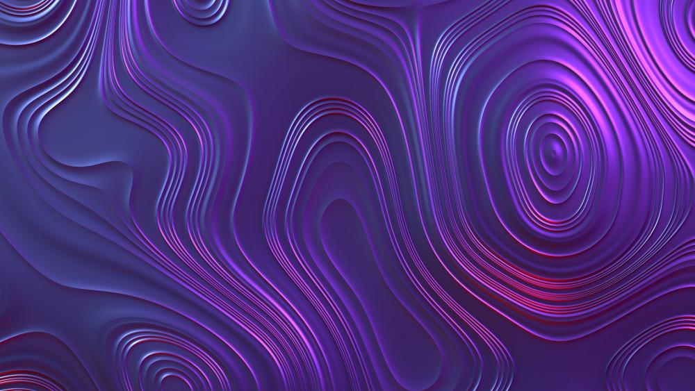 Shiny purple abstract art wallpaper