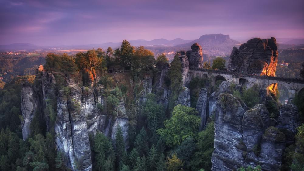 Saxon Switzerland National Park (Germany) wallpaper