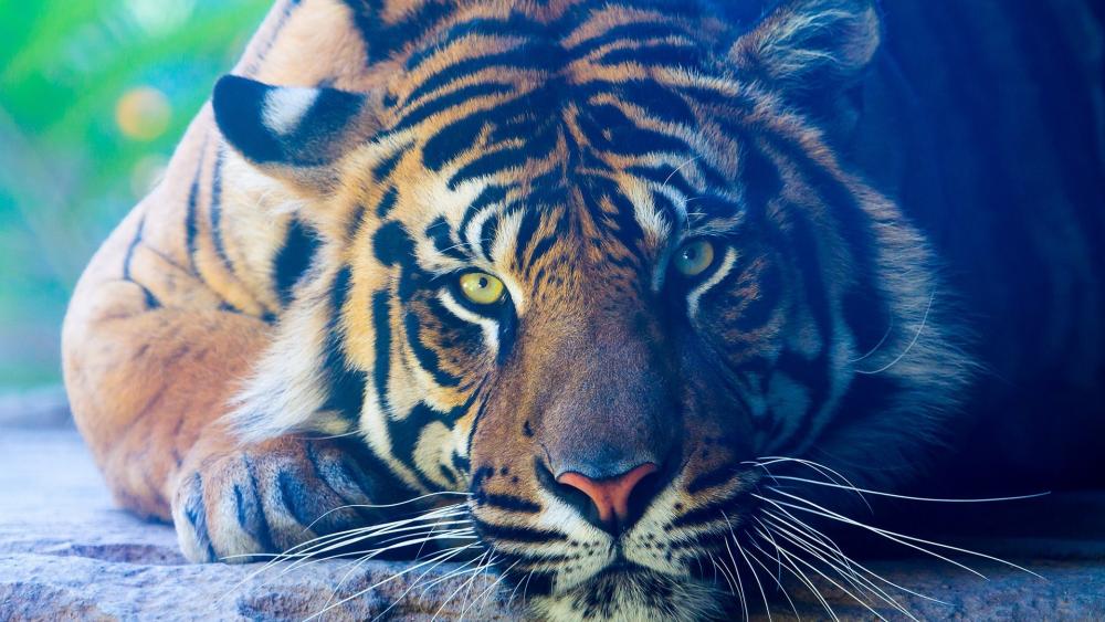 Tiger head wallpaper