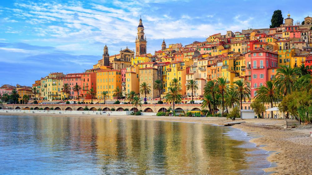 Menton (France) wallpaper