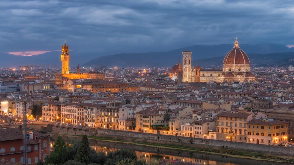Florence skyline wallpaper