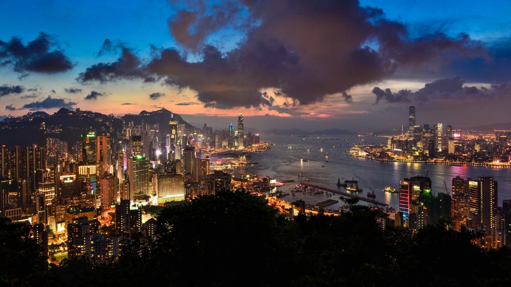 Victoria Harbour - Hong Kong wallpaper