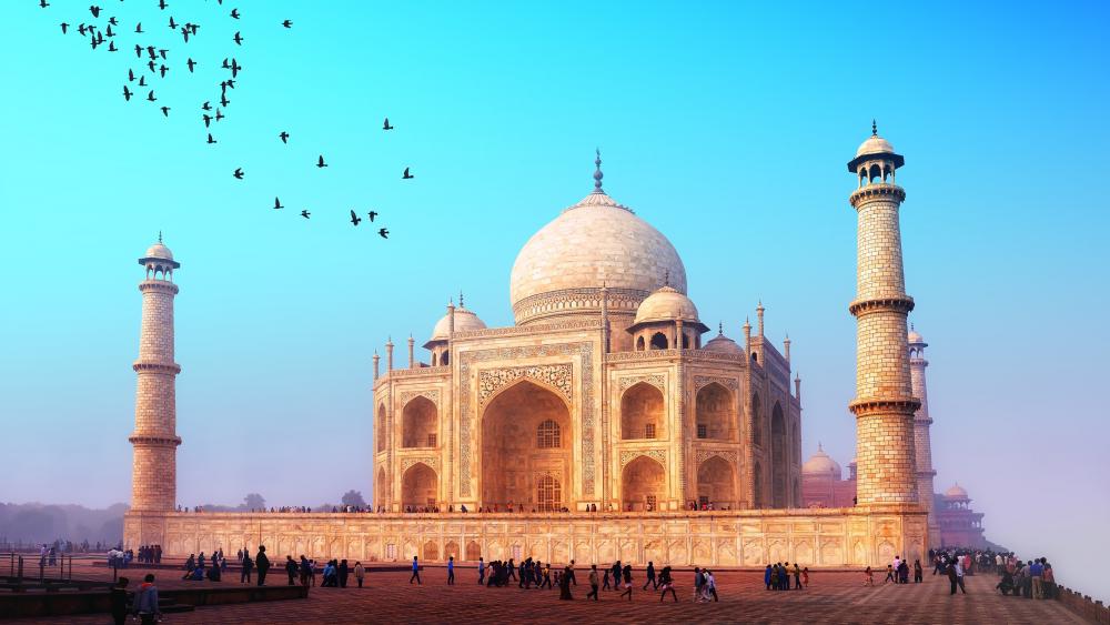 Taj Mahal - The monument of love wallpaper