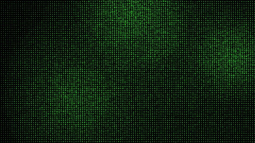 Matrix of Digital Code wallpaper