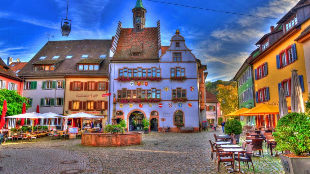 Town Hall (Staufen, Germany) wallpaper