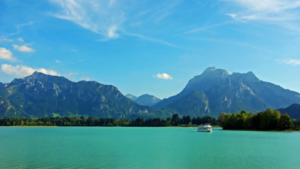 Alpsee Lake (Bavaria) wallpaper