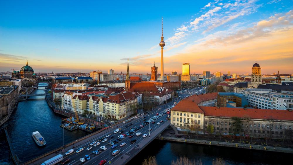 Berlin skyline wallpaper