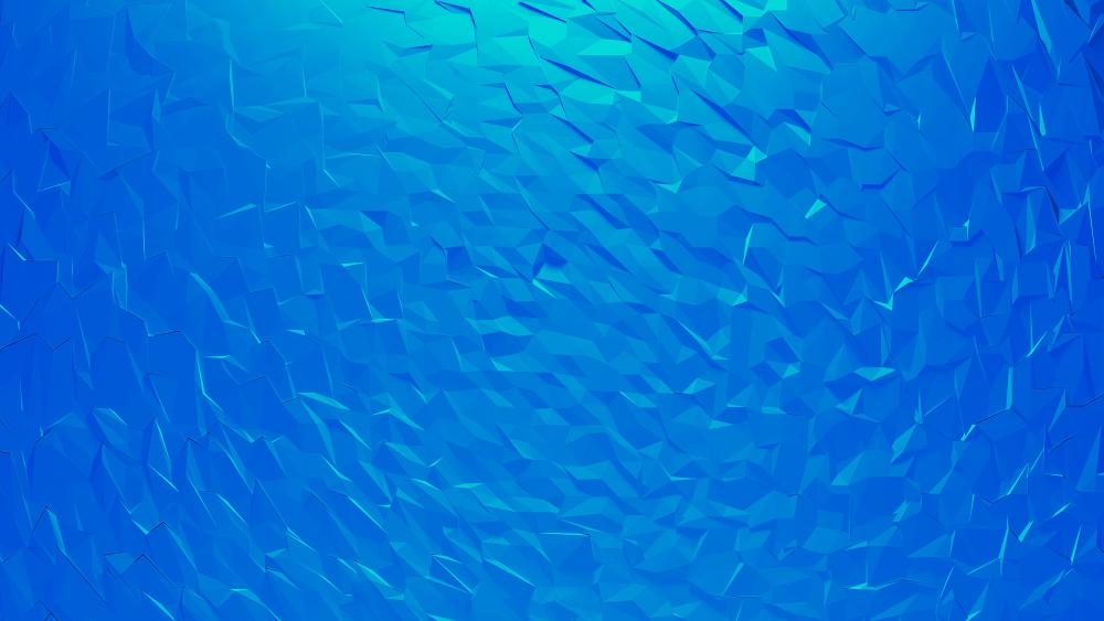 3D low poly blue texture wallpaper