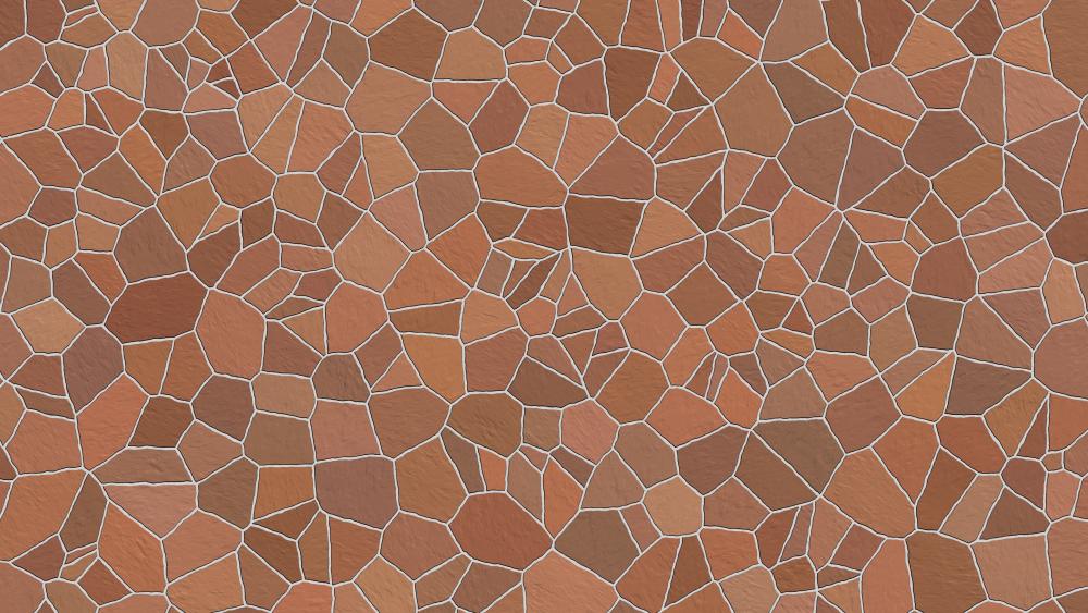 Mosaic tile texture wallpaper