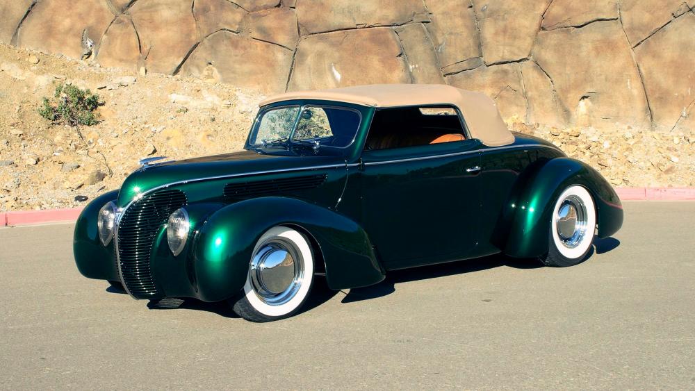 1938 Ford Deluxe Convertible wallpaper