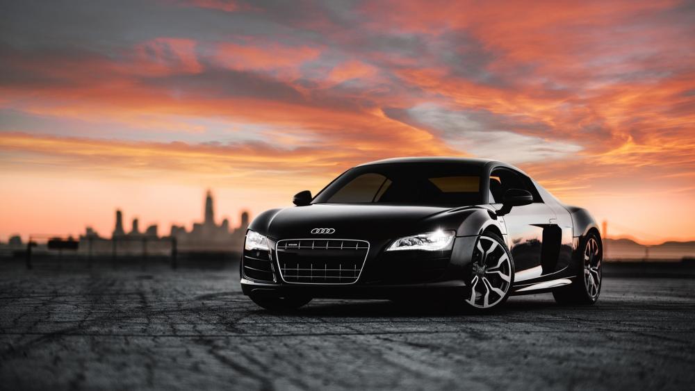 Black Audi wallpaper