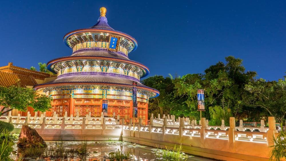 China Pavilion (Disney World) wallpaper