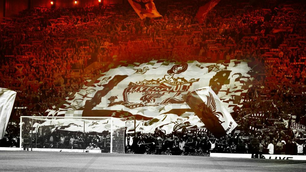 Electric Atmosphere at Anfield wallpaper