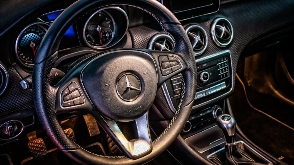 Mercedes cockpit wallpaper