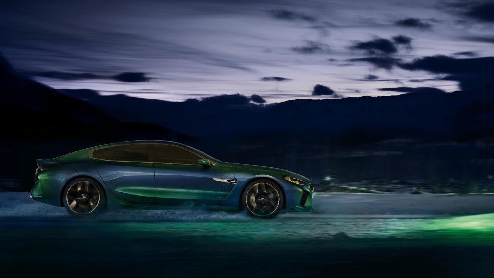 2018 BMW M8 Gran Coupe concept car wallpaper