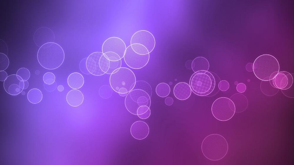Abstract bubbles wallpaper