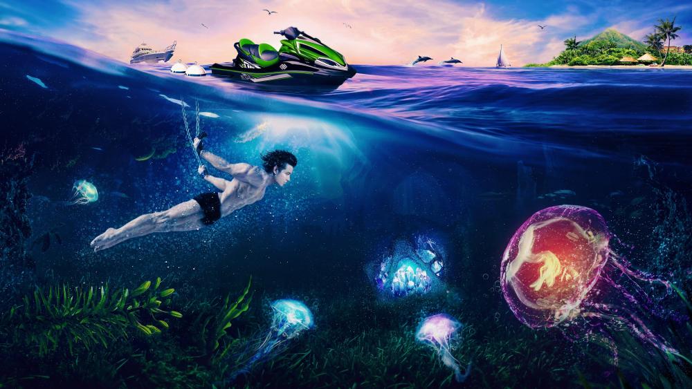 Discovering Underwater wallpaper