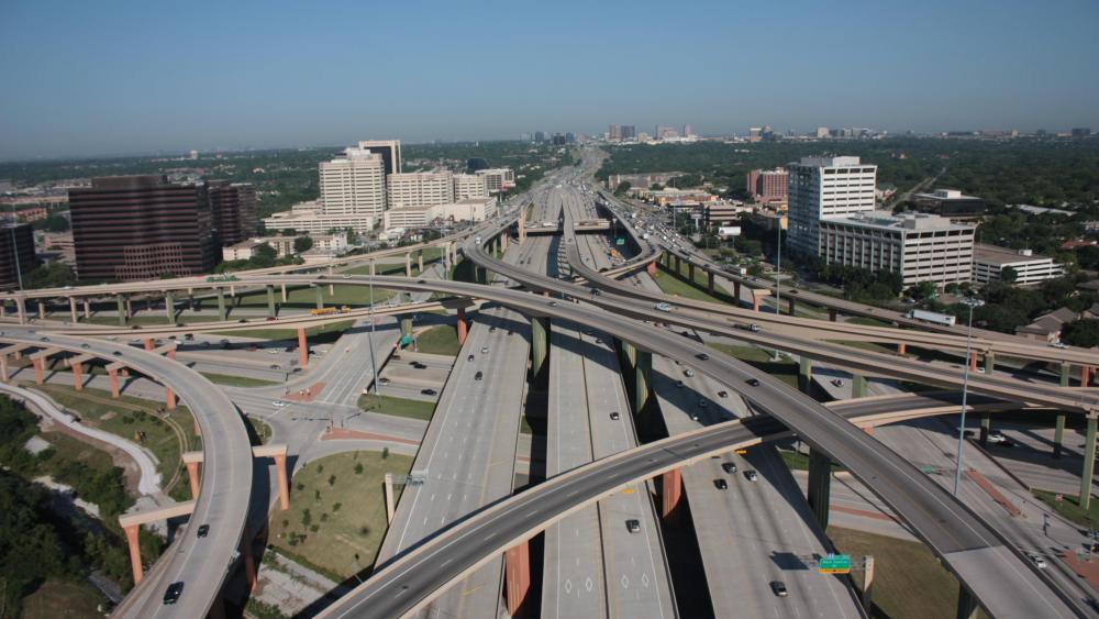 The High Five interchange in Dallas, Texas wallpaper