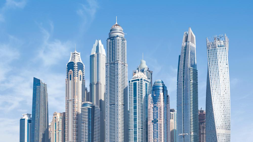 Dubai Skyscrapers wallpaper