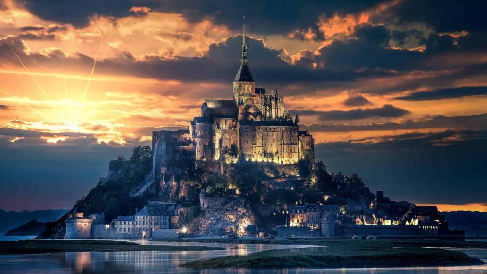 Mont Saint Michel wallpaper