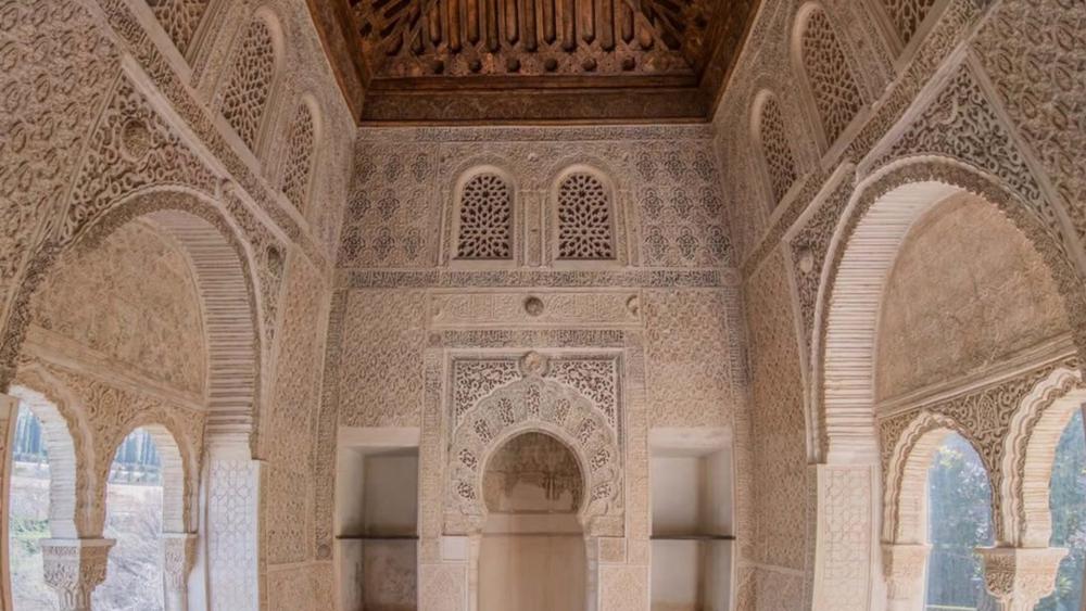 Interior of The Alhambra wallpaper