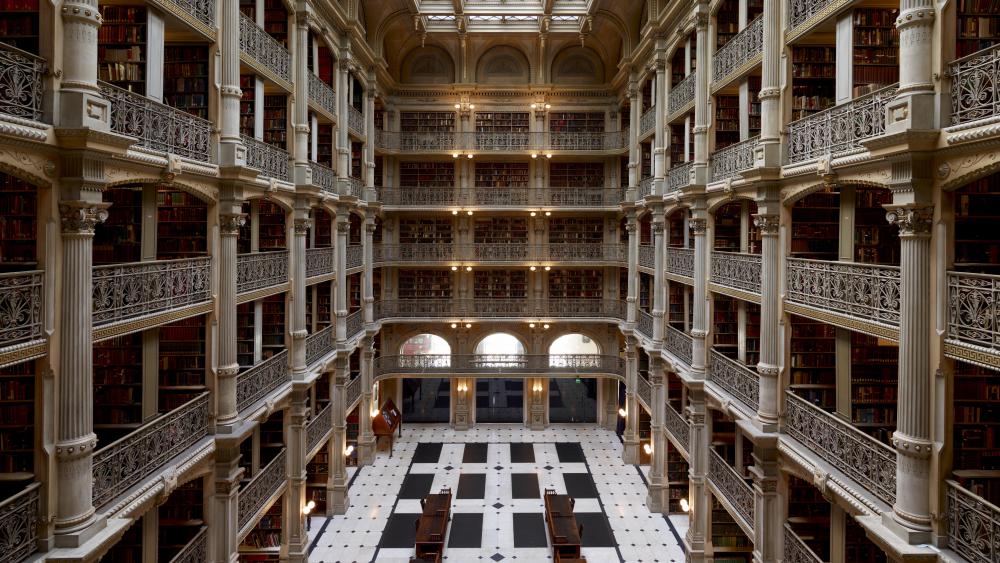 George Peabody Library wallpaper