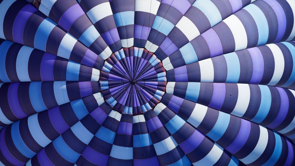 Blue Hot Air Balloon wallpaper