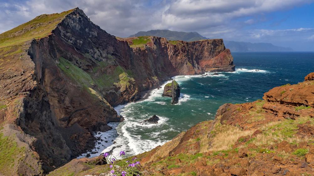 Madeira coastline wallpaper