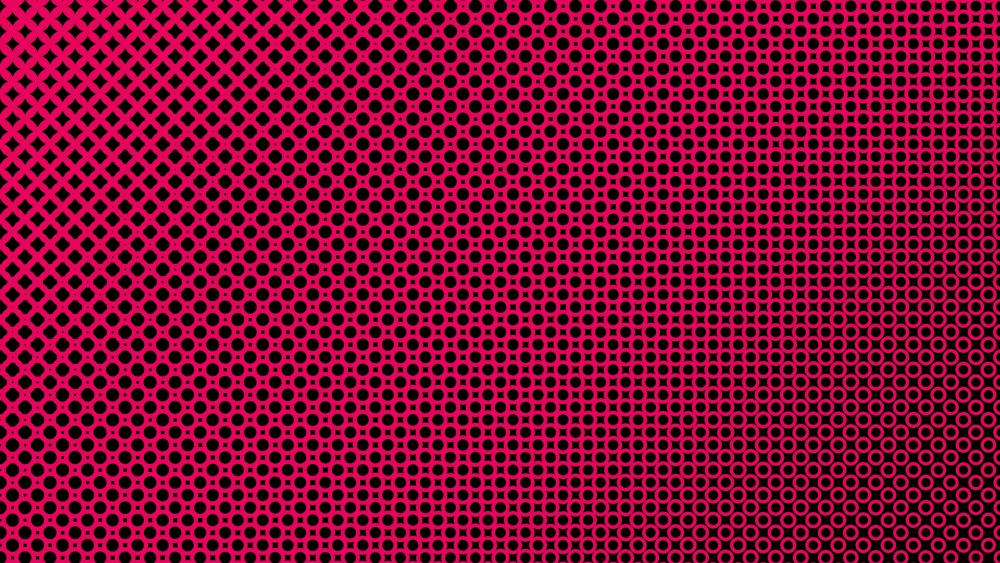 Red and Black porous texture wallpaper