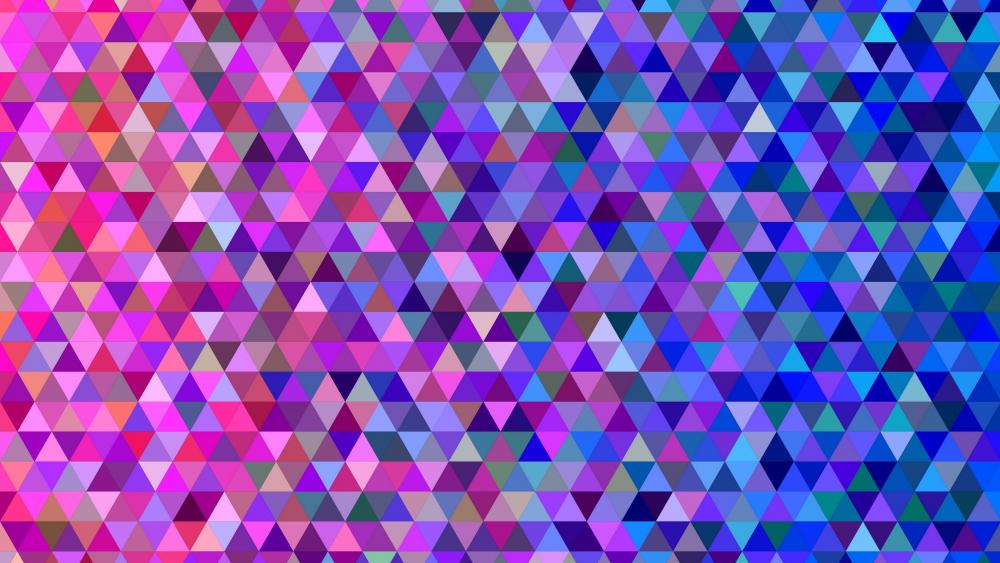 Triangle design wallpaper