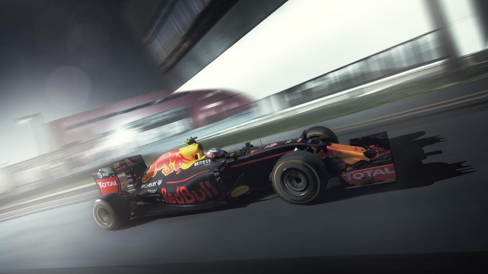 Speeding Formula One Powerhouse wallpaper