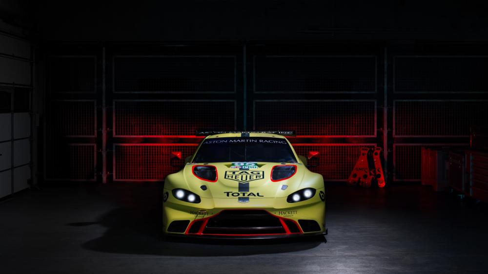 Aston Martin race car wallpaper