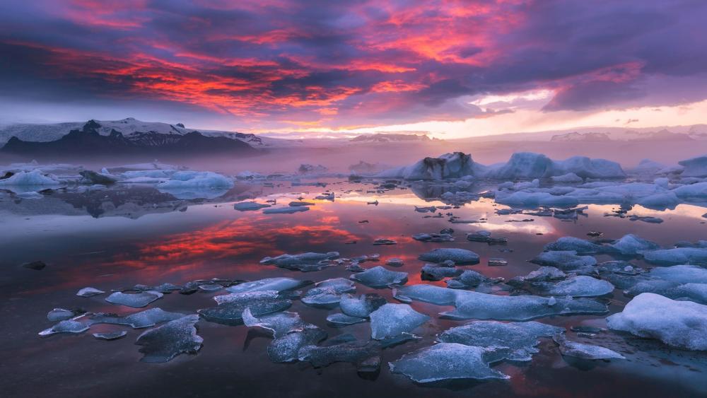 Vatnajokull National Park wallpaper