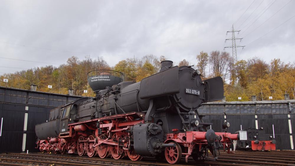 Steam locomotive wallpaper
